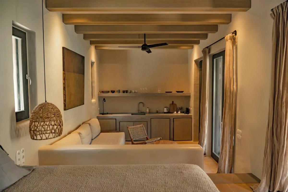 Onar Andros Guest House Achla Bagian luar foto
