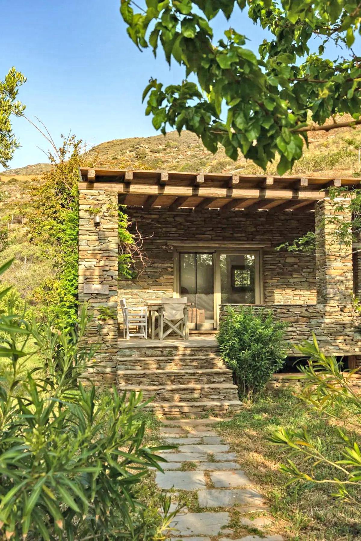 Onar Andros Guest House Achla Bagian luar foto