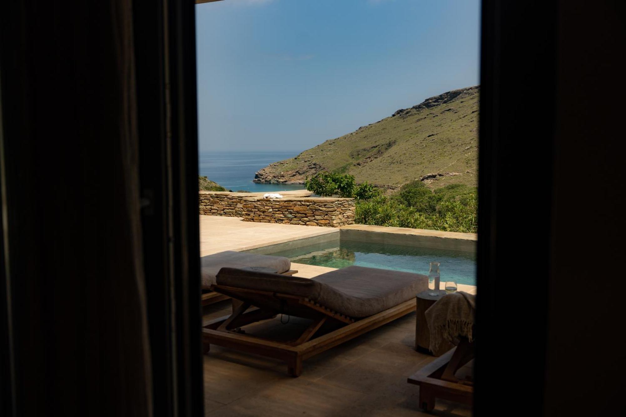 Onar Andros Guest House Achla Bagian luar foto