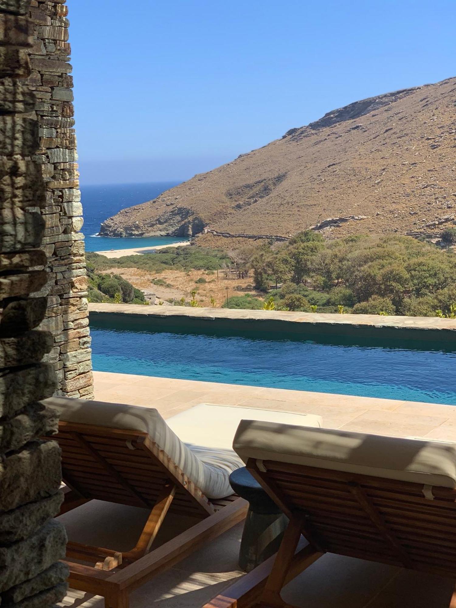 Onar Andros Guest House Achla Bagian luar foto