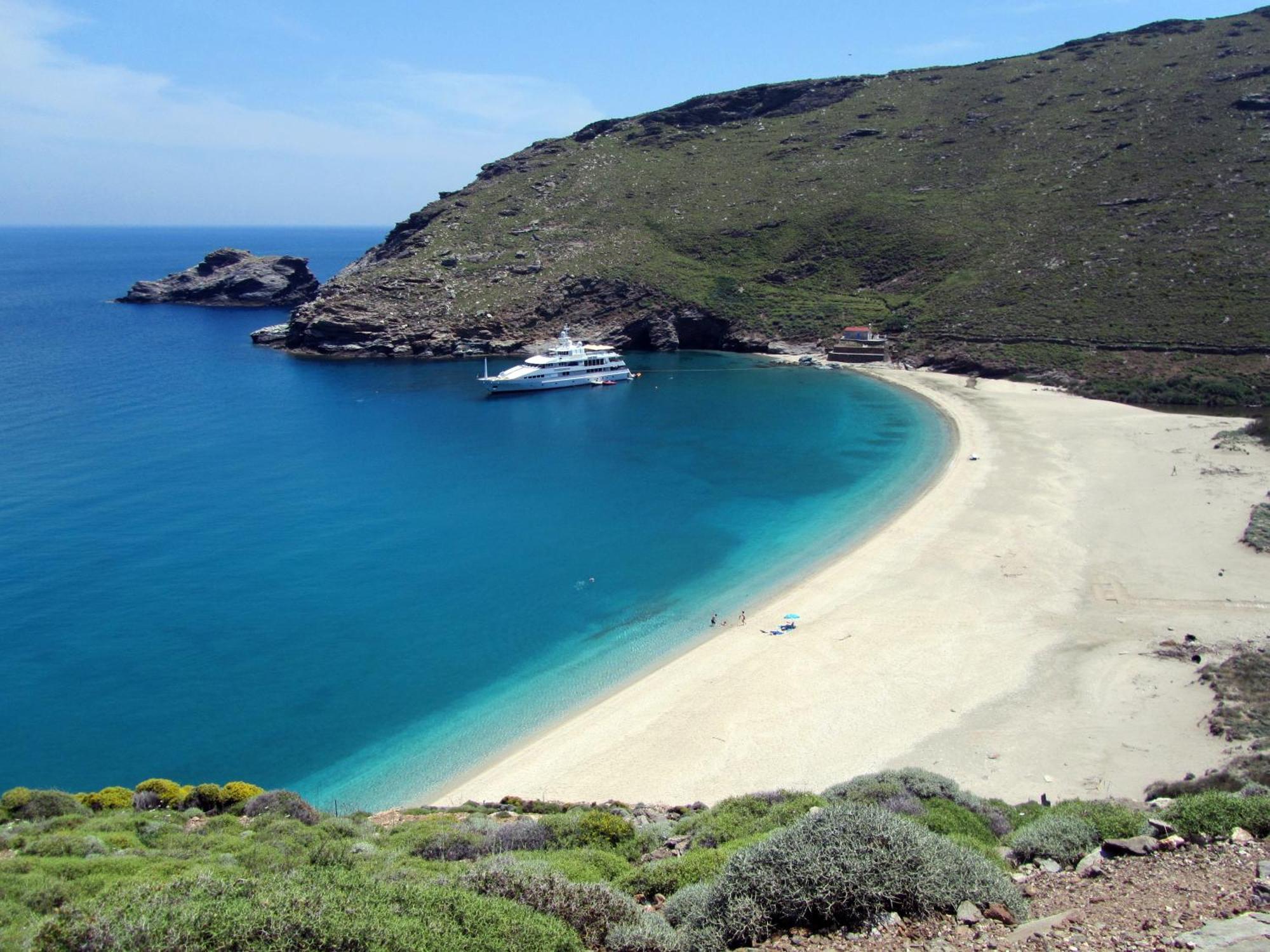 Onar Andros Guest House Achla Bagian luar foto